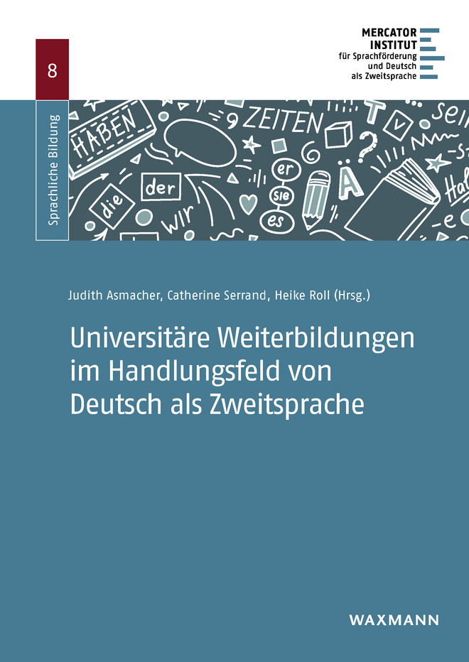 Buchcover Universitäre Weiterbildungen im Handlungsfeld von Deutsch als Zweitsprache